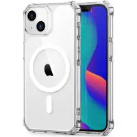 ESR Air Armor HaloLock iPhone 14 Hoesje Transparant