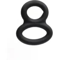 Sport Fucker - Frank Ring - Cockring Liquid Siliconen - Zwart