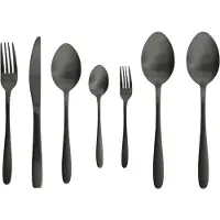 Studio Tavola Bestekset - Classic - Zwart - 42-delig / 8 personen
