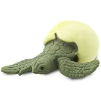 Safari Ltd Sea Turtle Hatchlings Good Luck Minis Figure Groen From 3 Years