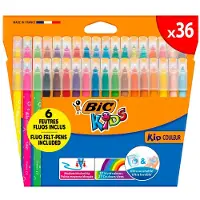 BIC Kids Kid Couleur stiften - Assortiment van kleuren - Pak van 36 stuks