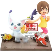 Banpresto Digimon Hikari and Tailmon Figure DXF Adventure Archives 12cm