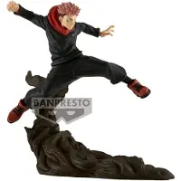 Banpresto Jujutsu Kaisen Combination Battle PVC Statue Yuji Itadori 8 cm Beeld