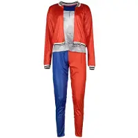 Atosa Harlekijn Halloween Kostuum Oranje M-L