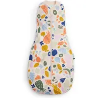 ErgoPouch Cocoon inbaker slaapzak - 0,2 Tog - 2-in-1 slaapzak - Combi slaapzak Baby + Inbakerslaapzak - Slaapzakken - Zomer slaapzak - Slaapzak 70 cm - Fruit Salad