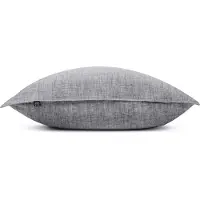 Zohome Lino Kussensloop - Antraciet - 40x80cm - Antraciet