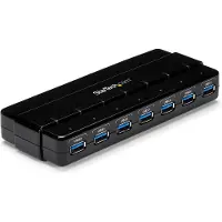 StarTech.com ST7300USB3B - 7 Port SuperSpeed USB 3.0 Hub - Deskt