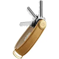 OrbitKey 2.0 Waxed Canvas Key Holder Golden Sand