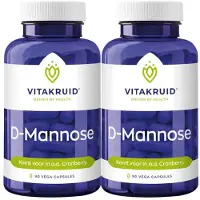 Vitakruid 2x D-Mannose 500 90 vegancapsules