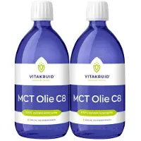 Vitakruid 2x MCT Olie C8 500 ml