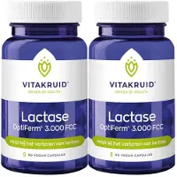 Vitakruid 2x Lactase Optiferm 3000 Fcc 90 Vegancapsules