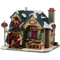 Lemax St. Bernard's Brewery & Distil 19x22x21 cm Kersthuisje