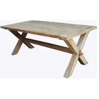 Van der leeden Tuintafel Cross Teak 200x100