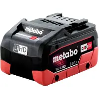 Metabo Batterij LiHD 18 V 8 Ah 625369000