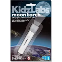 4M Wetenschap en Spel - Projecteer De Maan - Batterijen Inclusief - KidzLabs - 5+