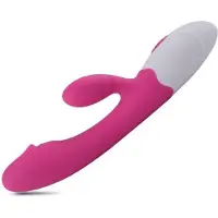 Toyz4Lovers Rabbit Vibrator Gegoten Siliconen USB Oplaadbaar 30 standen BOB Battery Operated Boyfriend