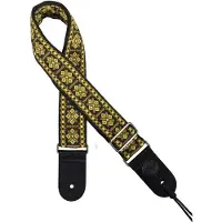 Gaucho Gitaarband - GST-181-YE - Traditional Series - Jacquard weefsel - Geel