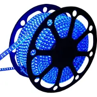 Aigostar LED lichtslang blauw | 230V AC - 7W - 60 LED's/m | sproeidicht IP65 | 50 meter