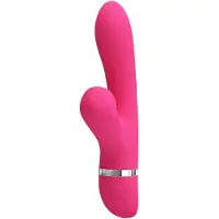 Pretty Love - Willow - Tarzan Vibrator Met ZuigFunctie - Roze