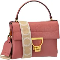 Coccinelle Satchels - Arlettis Signature in roze