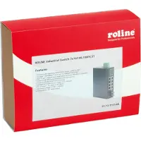 Roline Industriele Switch 7x RJ-45, 1x ST, unmanaged