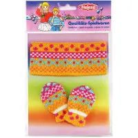 Heless Poppenkleding Hoofdband Met Wanten Oranje 35-45 Cm