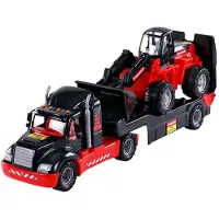 Cavallino Mammoet Torpedo Vrachtwagen met Bulldozer, Schaal 1:16