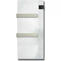 DRL Products SILK Infrarood Badkamerradiator 750 Watt | Wit glas