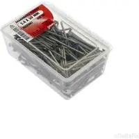 Deltafix Draadnagel platkop verzinkt 2.4x50mm. 450 gram Spijkers.