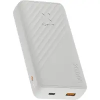 Xtorm Go2 Powerbank - 20.000 mAh - 1x USB-A - 1x USB-C - Krachtige powerbank - Draagbare accu voor iPhone en Samsung - Duurzame technologie - Ash White