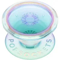 PopSockets PopGrip - Afneembaar - Translucent Clear Iridescent