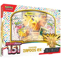 Pokemon Trading Card Game Zapdos Ex 151 Spanish Scarlet And Violet Pokémon Trading Cards Goud Spanish