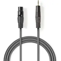 Nedis XLR kabel - Stereo - Gebalanceerd -