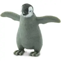 Safari Ltd Emperor Penguin Chicks Good Luck Minis Figure Grijs From 3 Years