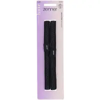 Zenner Haarband Stay In Hair Zwart 2 Stuks