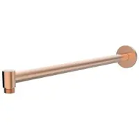 Regn Wandarm 40cm - Geborsteld Koper Pvd - Wandkraan - Kranen, Douchekranen, Hoofddouche Houders - 8720297697586 - Kranen, Douchekranen, Hoofddouche houders