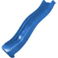 Axi Sky220 Glijbaan met wateraansluiting in Blauw - 220 cm Aanbouwglijbaan van Kunststof voor Platformhoogte 120cm