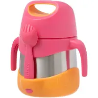 Bbox geïsoleerd voedsel bewaarpotje Strawberry Shake