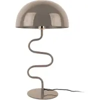 Leitmotiv Tafellamp Twist Enamel Warm Grey