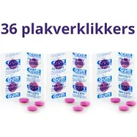 Gum Red-Cote Plakverklikker Tabletten - 3 x 12 stuks - Voordeelverpakking