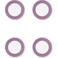 Pip studio Lily & Lotus - Dinerborden 26.5cm - Set van vier - Paars - Vaatwasserbestendig