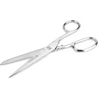 Mundial Professionele stofschaar - ergonomisch - vernikkeld - 20,3 cm