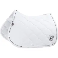 Eskadron Zadeldek Platinum Softshell Emblem Veelzijdigheid Wit