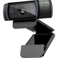 Logitech HD Pro Webcam C920, 1920 x 1080 pixels, Full HD, 720p, 1080p, H.264, USB 2.0, zwart