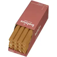 Bolsius Rustiek Dinerkaars 16st Okergeel Bruin bruin Wax Bolsius Kaars