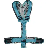 AnnyX Hondentuig - FUN - Limited Edition - ICE - camouflage - maat M - Borstomvang 62-74cm - Gewicht hond 18-30 kg