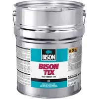 Bison Tix blik 5 L. gelvormig, super sterk, universeel, contactlijm, waterdichte afwerking, eenvoudig in gebruik, geschikt voor ontelbare reparaties, makkelijk aan te brengen