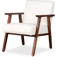 Lewis & Loft Fauteuil Loïs – Acacia hout – Bruin