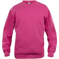 Clique Basic roundneck Helder Kersen maat XS 3671