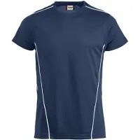 Clique Ice Sport T Navy/Wit maat XS 3671